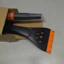 34" Extendable Ice Scrapers for Car Windshield 2-in-1 Snow Brush for Car Snow Scraper for Car Snow Scraper and Drush with Ergonomic Foam Grip for Cars, Trucks, SUVs with 360 Pivoting Brush Head Blue (Orange NEW)