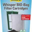 Tetra Whisper Bio-Bag Filter Cartridges for Aquariums, Medium Filter for Freshwater and Marine Fish, Removes Odors and Discoloration, Easy to Assemble, 6 Medium Green Filters