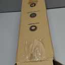 Tower Fan for Bedroom (2025 New), 3 Speeds, 4 Mode (AI, Normal, Natural, Sleep), Quiet Safe Bladeless with Portable Desk Fan with 80 Oscillation, Space-Saving, 13" Table Fan for Home (Black)