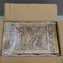 Wooden Urn for Ashes Adult Male Female, Handcrafted Large Cremation Urns Box for Human Ashes Adult Man Woman, Memorial Decorative Funeral Urn with Hummingbird Carvings, with Velvet Bag & Necklace