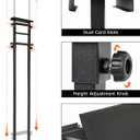4Pack Poster Holder for Display, Adjustable Pedestal Sign Stand Up to 78 Inches, Double Sided for Board & Foam, Sign Holder Stand with Non-Slip Mat Base for Wedding, Restaurant & others