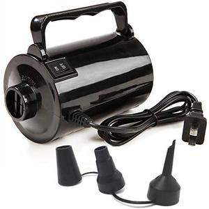 Electric Air Pump for Inflatable Pool Toys - High Power Quick-Fill Air Mattress Inflator Deflator Pump for Pool Float Raft Airbed with 3 Nozzles, 320W, 110V AC, 1.6PSI, Air Flow 26CFM