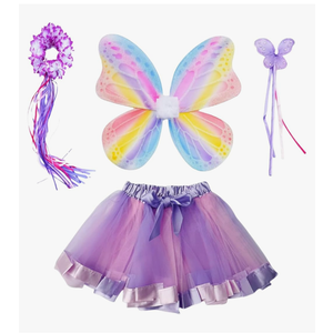 Danballto Fairy Costume for Little Girls Sofia Princess Tutu Costume Birthday Christmas Party Halloween Cosplay Fancy Dress Up Outfits