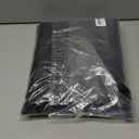 WOMACO Heavy Duty Patio Table Cover, Waterproof Outdoor Furniture Cover (Black, Rectangle - 75" x 57" x 28")