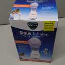 Vicks Sinus Inhaler, Plug-in Non-Medicated Steam Inhaler for Sinus Relief, Allergies, Congestion & Colds, Vocal Steamer, Soothes Nasal & Throat Passages, Works with VapoPads (1 Included)