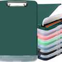 SFLHHDM Clip Boards 8.5x11 with Storage, Heavy Duty Storage Clipboard, Nursing Clipboards Folder with Pen Holder, Clipboards with Low Profile Clip, Nurse Clipboard Binder Case for Classroom