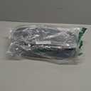 Ice Cube Tray with Lid, 3 Cube Silicone Ice Cube Trays for Freezer BPA Free & Odor Free for Cocktail Coffee (Black-Transparent)