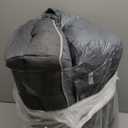 EHEYCIGA Orthopedic Dog Bed for Medium Dogs, Waterproof Memory Foam Medium Pet Beds with Sides, Non-Slip Bottom and Egg-Crate Foam Dog Couch Bed with Washable Removable Cover, Dark Grey (30.0"L x 20.0"W x 6.5"Th)