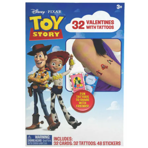 Exchange Cards Toy Story Tattos