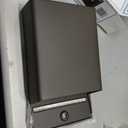 Architectural Mailboxes Designer™ Locking, Vertical Wall-Mounted Mailbox for Outside, Modern Metal Galvanized Steel Medium Mail Box with Lock and Key Drop Box, Bronze with Optional Mail Emblem