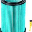 VF6000 5-Layer HEPA Replacement Filter for Ridgid Shop Vac 5-20 Gallon Wet/Dry Vacuums WD5500 WD0671 WD6425 WD7000 WD1280 WD1851 WD1680 WD1956 RV2400A 1400RV RV2600B, for Husky 6-9 Gallon Vacs
