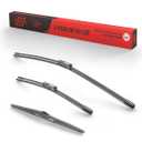 3 Wipers 26"/16"/14" Silicone Windshield Wiper Blades Replacement for Toyota C-HR 2021 2020 2019 2018 2017 (Pack of 3)26inch 16inch Front Wiper Blades with 14 inch Rear Wiper Blade Set,Top Lock