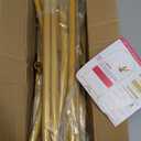 Metal Arch Backdrop Stand 7.2FT Gold Wedding Balloon Arched Backdrop Stand Square Arch Frame for Birthday, Valentine's Day Party, Bridal, Baby Shower, Ceremony Decoration