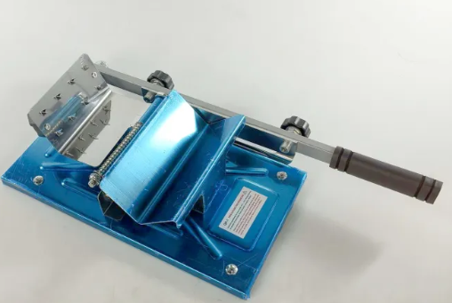 Stainless Steel 17cm Meat Slicer Manual Adjustable 