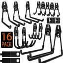 Boho Living Jada Premium Woven Design, Living Room Décor, Decorative Throw, (1) 18" x 18" Pillow Cover with Insert, Black