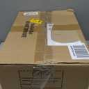 6 Pack Brushed Nickel Door Handles Privacy Door Levers, Heavy Duty Bed and Bath Door Locks Interior Door Knobs, Reversible Keyless Wave Lever Door Handles (Satin Nickel Finish)