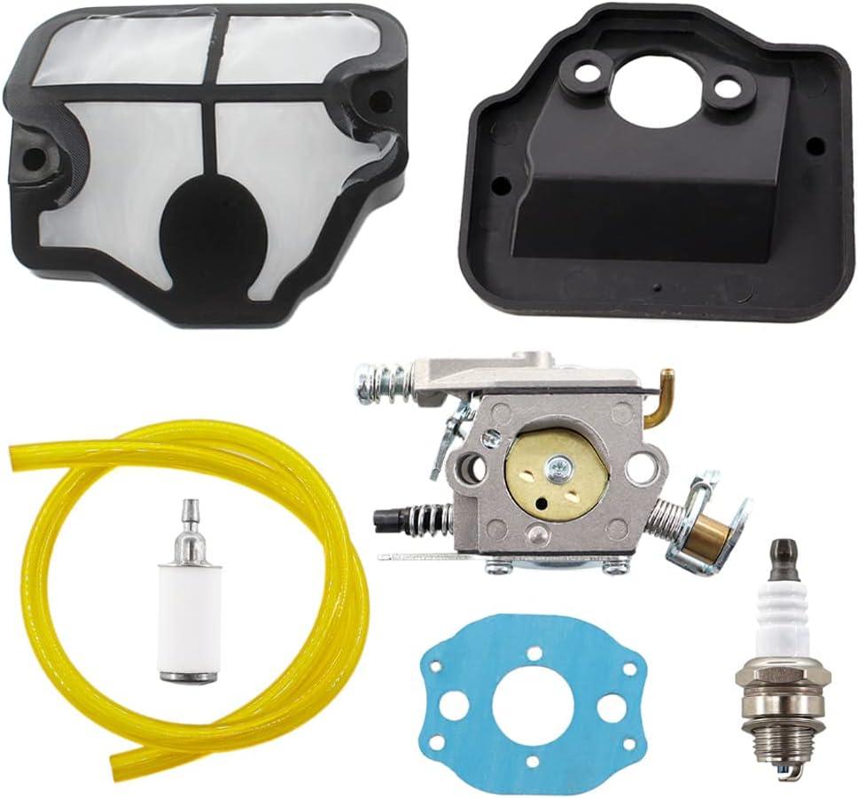 HURI Carburetor Air Filter for Poulan PP4620AV PP4620AVX PP4620AVL PP4620AVHD PP255 PP295 PP310 PP315 2200 2500 2600 2750 2775 2900 3050 Gas Chainsaw
