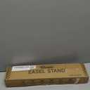 Gold Easel Stand for Sign, Heavy Duty Metal Display Easel with Adjustable Chain, 4-Tier Height Art Easel for Painting, Wedding Sign, Posters & Commercial Display