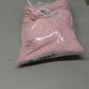 MEETSKY Pink Backdrop Curtain for Parties Valentine's Day Pink Photo Curtains with Rod Pockets Backdrop Drapes Privacy Fabric Decoration for Wedding Birthday Gril Party Home Decor, 5ft x 8ft, 2 Panels