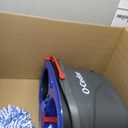 O-Cedar RinseClean Spin Mop & Bucket System + 2 Extra Mop Heads | Clean with Water | Removes 99% of Bacteria