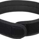 VISMIX Tactical Anti-slip Pad Inner Belt with Loop System - Compatible for MOLLE Battle Belts with Outer Hook System (Medium, Black)