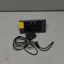 Kogonee Wooden Digital Alarm Clock, 0-100% Dimmer, 2 Alarm Settings, Weekday/Everyday Mode, 9 Mins Snooze, 12/24H, Temperature and Date Display for Office, Travel, Bedroom Alarm Clock (Black)