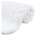 GORILLA GRIP Premium Luxury Bath Rug, Absorbent, Soft, Thick Shag, Plush Bathroom Mat Rugs, Machine Washable, Microfiber Quick Dry, Mats for Shower, Bathtub and Floor Accessories, 24x17, White