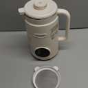 Nut Milk Maker,40oz Large Capacity Stainless Steel Automatic Soy Milk Machine for Homemade,Oat,Plant-Based Milk and Non-Dairy Beverages Almond Cow Milk Machine with Delay Start,Self Cleaning (White)