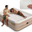 Queen Air Mattress with Built in Pump, Inflatable Blow up Mattress Queen Size
