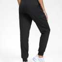 G Gradual Joggers for Women 4 Pockets High Waisted Athletic Jogger Pants Soft Sweatpants for Workout Running Travel (Black, S)