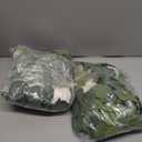 MISSPIN 2pcs Artificial Flowers Garland Spring Eucalyptus Garland Vintage Fake Flower Peony Rose Vine Greenery Decorative Wall Hanging Plant for Wedding Arch Door Arrangement Party Decor (White,2pcs)