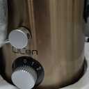QCen Juicer Machine, 800W Centrifugal Juicer Extractor with Wide Mouth 3 Feed Chute for Fruit Vegetable, Easy to Clean, Stainless Steel, BPA-free (Gold)