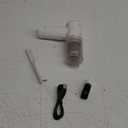 Mini Vacuum Cleaner for, 2 in 1 Keyboard Vacuum Cleaner Wireless Handheld, Car Vacuum with Brushless Motor High Power 120W Rechargeable Easy to Clean Car Interior (White)