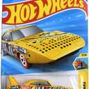 Hot Wheels ‘87 Dodge D100 (HW Reverse Rake) 1:64 Scale Diecast Model Car, Hot Wheels '70 Plymouth Superbird, HW Art Cars 7/10 [Yellow] 87/250, Hot Wheels 2022 - Audi RS E-TRON GT, Pack of 3