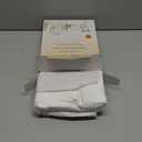 California Design Den 100% Cotton Fitted Sheet Queen Size, Deep Pocket, Durable Sateen, All-Around Elastic, Head/Foot Side Indicators, White Fitted Sheet Queen Only (01 - Bright White)