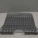 Sink protectors for kitchen sink |12"13"16"18"19"24"26"28"29"30"silicone sink mat| Silicone Kitchen Sink Mat Grid for Bottom of Farmhouse Stainless Steel Porcelain Sink(26"x 14" Center Gray)