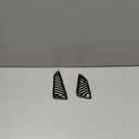 BOYUER for Toyota Corolla 2020-2026,2019-2025 Corolla Hatchback Corolla Cross 2PCS ABS Center Console Screen Dash Board Front Air Vent Panel Frame Interior Decoration Trim Accessories (Carbon Fiber)