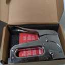 Arrow T50 Heavy Duty Staple Gun Kit, All Chrome Steel Stapler, with 3750 Pieces T50 1/4", 3/8", 1/2" Staples, for Upholstery Professional Projects