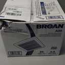 Broan-NuTone A80 Ventilation Fan with Roomside Installation, 80 CFM, 2.0 Sones White