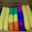 TURNMEON 500 Count 3.1 Inch Large Plastic Easter Eggs Bulk Fillable Empty Eggs for Easter Basket Stuffer Filler Eggs Hunt Filling Treats Theme Party Favors Classroom Prize Supplies Decoration