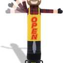 LookOurWay Air Wavers Inflatable Tube Man Set - 6ft Open Air Waver with Air Dancer Blower - Inflatable Advertising Tube Guy with Waving Arm and Open Body - Outdoor Business Sign