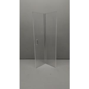 Clear-Ad - LHE-49 - Acrylic 3-Sided Table Tent Menu Holder 4x9 in Bulk (Pack of 25)