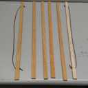 4 Pack 24x36 24x18 Poster Frame, Light Wood Wooden Magnetic Poster Hangers Frames for Photo Picutre Canvas Artwork Art Print Wall Hanging(4 Packs, 24", Teak Color)