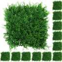 Houseables Grass Wall Panels, Greenery Wall, Greenery Backdrop, Grass Backdrop, Fern Panels, Artificial Green Decor, Faux Hedge, Fake Plant Squares, Leaf Tiles, Outdoor Living Decoration, 12x12, 12PK