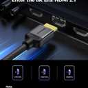 Silkland Certified 10K 8K 10FT HDMI 2.1 Cable 48Gbps HDR, Ultra High Speed