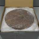 Authentic Wood and Ceramic Tortilla Warmer - Tortilla Holder with Lid - Bread Warmer - Pancake Holder- Roti Box - 8.5 Inches