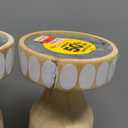 10 inch WOODEN CANDLE HOLDERS, SET OF 2