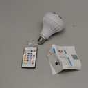 LED Light Bulb Bluetooth Speaker with Remote Control and APP, White+Color Changing - Works with E26 Base Fixture - Perfect Lamp for Home, Party, Bedroom, Indoor Floodlight Bulb