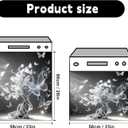 Dishwasher Magnet Sticker Cover: Panel Decal Decorative for Kitchen Decoration, 23"x26" Home Appliances Decor Stickers Panel Decor (Butterfly and Tree)