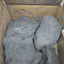 Unocho Aquarium Rocks 10lb Fish Tank Stones Black Rocks for Aquarium Aquascaping Fish Tank Decoration Reptile Basking Platforms Paludarium Bonsai Vivariums (3"-7"-7pcs)